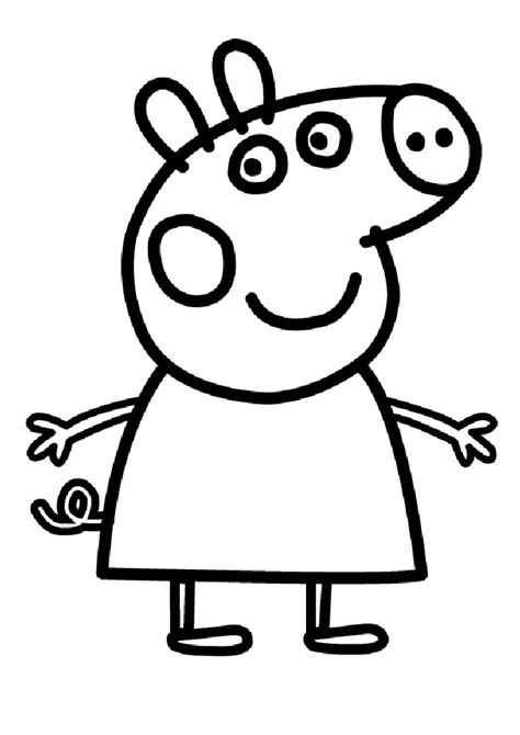 What better way to learn the alphabet, than with peppa pig abc printables? Kids-n-fun.com | 20 coloring pages of Peppa Pig