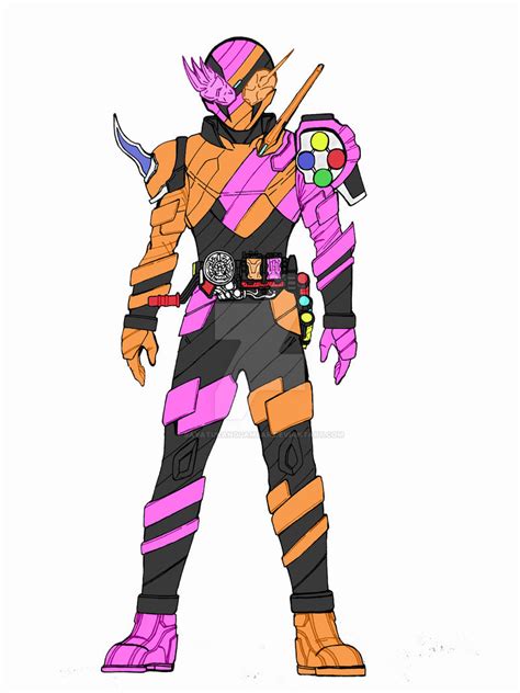 Kamen Rider Build Ghostex Aid Form By Sayatukanggambar On Deviantart