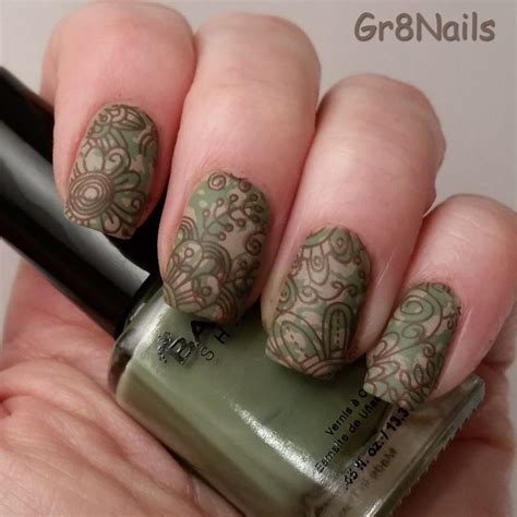 Camouflage Nail Art By Gr8nails Gr8nailart Camouflage Nails