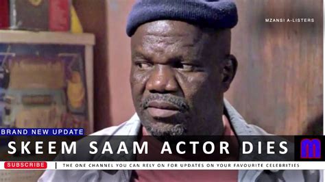 Skeem Saam Actor Big Boy Dies I Charles Maja Youtube