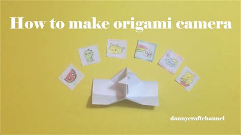 How To Make An Origami Camera With Little Pictures Origami How To