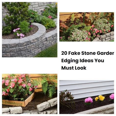 Fake Stone Garden Edging Ideas You Must Look Sharonsable