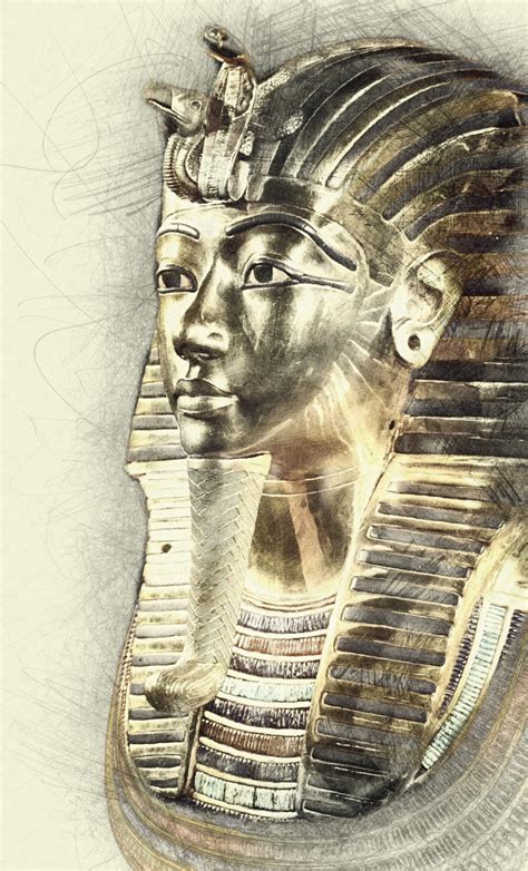 Free Images Tutankhamun Death Mask Egypt Statue Ancient Egyptian