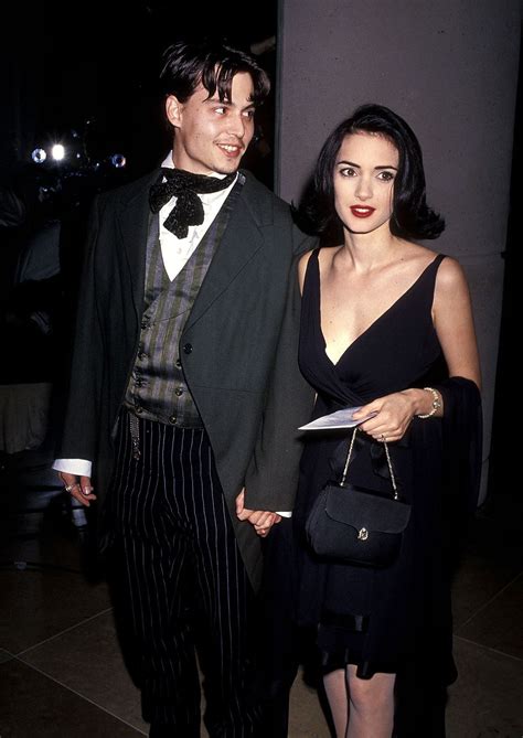Johnny Depp And Winona Ryder — 1991 Johnny Depp And Winona Johnny