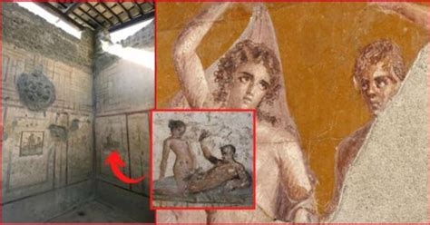 Pompeii Wall Paintings Reveal The Raunchy Services Offered In Ancient Roman Brothels 2 000 Years Ago