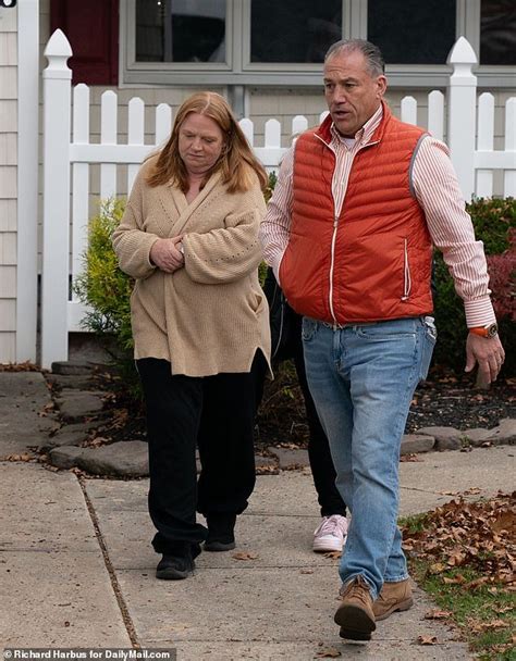 gilgo beach serial killer suspect rex heuermann s wife asa ellerup arrives at court hearing for