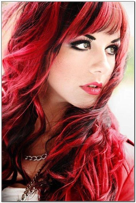 Pin By Alia Rowan On Beautiful Multi Color Hair Styles Shades Of Red