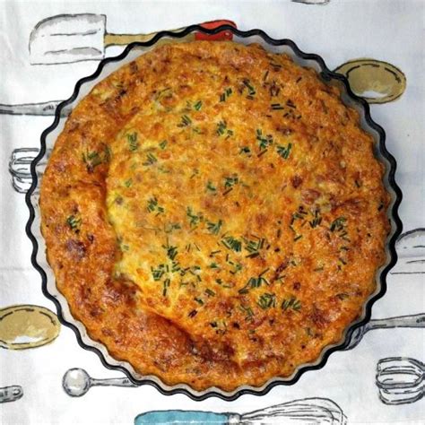 Crustless Quiche Lorraine Slimmed Down Version Without The Carbs