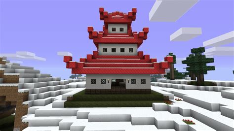 asian style building minecraft project