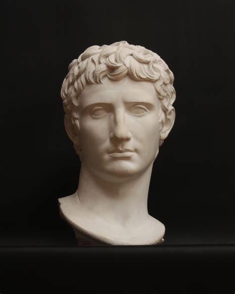Augustus Caesar Bust Sculpture For Sale Item 406 Caproni Collection