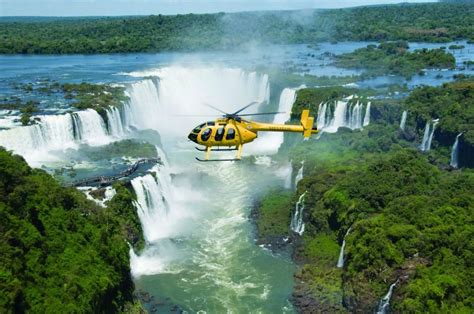 paseo en helicóptero en rio de janeiro iguazu brasil viajes