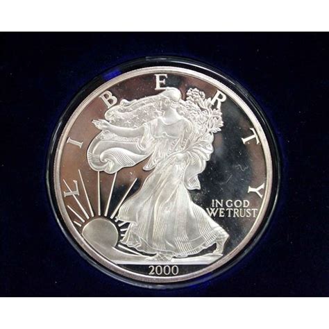 Usa 2000 Half Pound 999 Silver Coin Proof