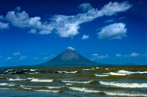 Lake Nicaragua And The Concepcion Volcano Anthony John Coletti