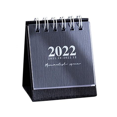 Sweetcandy 2022 Simple Desktop Calendar Dual Daily Schedule Table