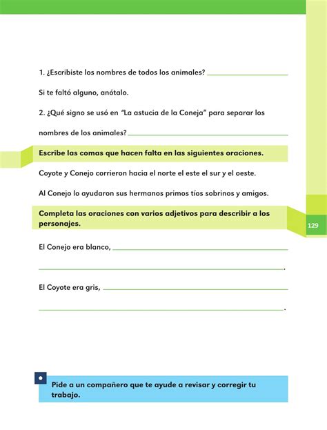 Primaria primer trimestre cuadernillo 1 comunicación 1er trimestre 2do grado Pagina 163 De Español De 6to Grado Contestada | Libro Gratis