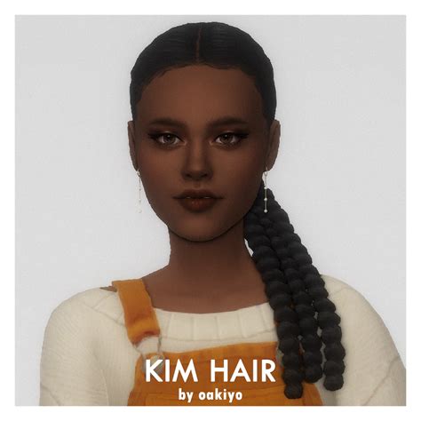 Oakiyo Kim Hair Create A Sim The Sims 4 Curseforge