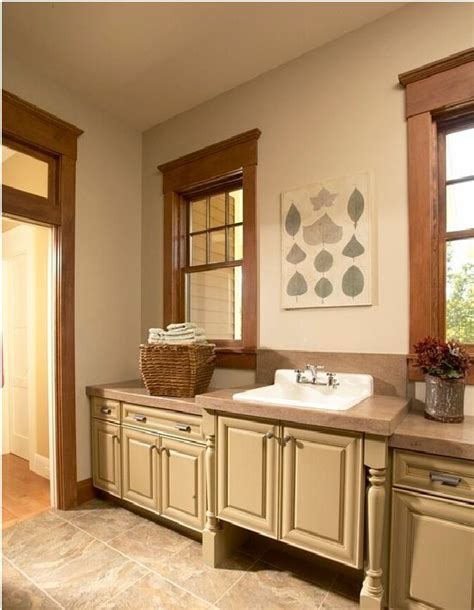 White Cabinets With Oak Trim Cabinets