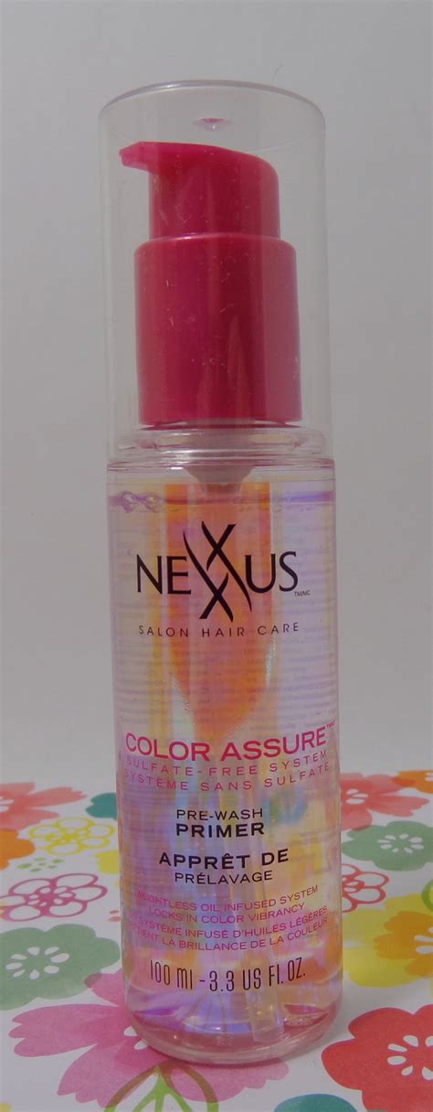 Sold by the organic healer and ships from amazon fulfillment. Review: Nexxus Color Assure Sulfate-Free System for Hair ...