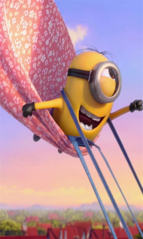 flying minion despicable me fly hd phone wallpaper peakpx