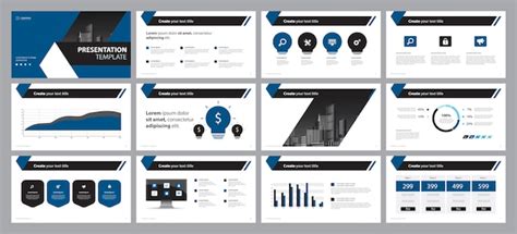 Premium Vector Business Presentation Slide Layout Design Template