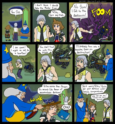 Kingdom Hearts Funny Comics In Devianart Random And Forum Games Kh13
