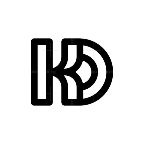 The Letter K Is Made Up Of Black And White Letters Which Appear To Be