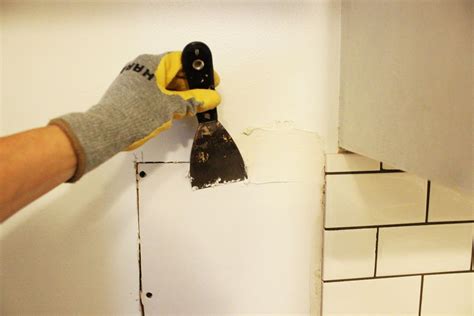 Screwed and glued 3/8 drywall(1/4 inch wasn't available locally)had a prof. How to Install or Repair Drywall for a Kitchen Backsplash
