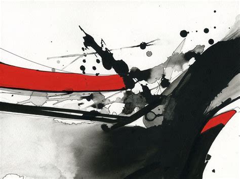 Japanese Art Modern Minimalist Abstract Art Abstract Ink Art