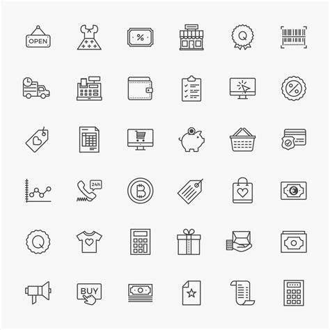 Ecommerce Free Icon Pack Uistoredesign