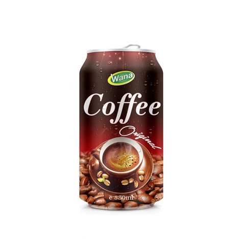 Original Coffee Drink New Edition 330ml Canned Wana Beverage