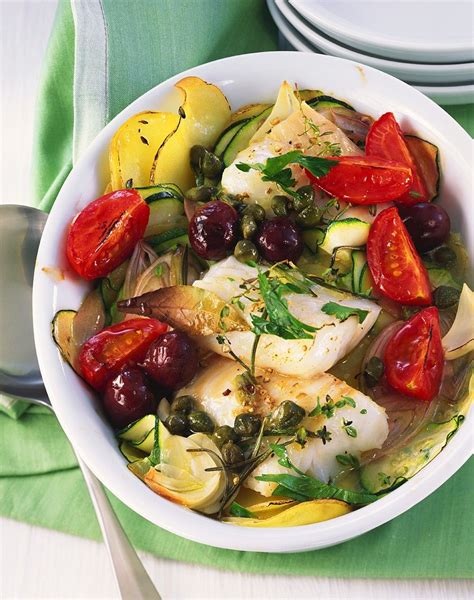 Baked Fish With Vegetables Recipe Eat Smarter Usa
