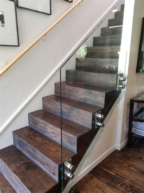 Chat live with a knowledgeable and friendly stair expert now. Modern - Rustic staircase | Rustic staircase, Modern rustic, Rustic industrial
