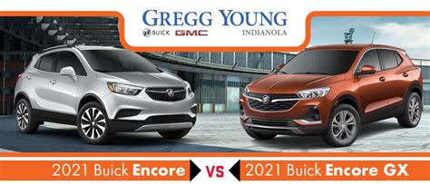 2022 Buick Encore Vs Encore Gx Comparison Specs And Dimensions Compared
