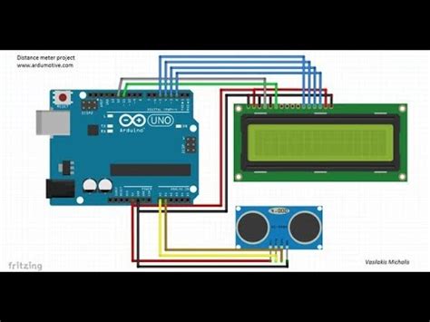 Ultrasonic Sensor Based Distance Measurement Using Arduino Youtube