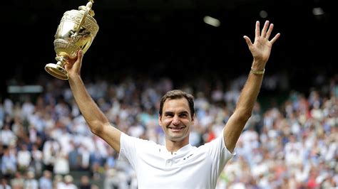 Roger Federer Wins 8th Wimbledon Title Beating Marin Cilic In Final Hd