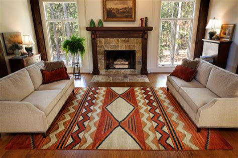 Southwest Style Rugs Southwestern Living Room Raleigh By The