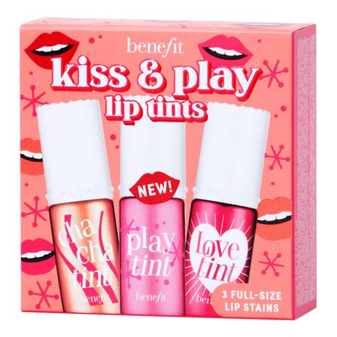 Buy Benefit Cosmetics Kiss And Play Lip Tints Trio Sephora New Zealand
