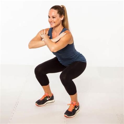 10 Knee Friendly Toning Moves Squats Lunges Exercise Fitness