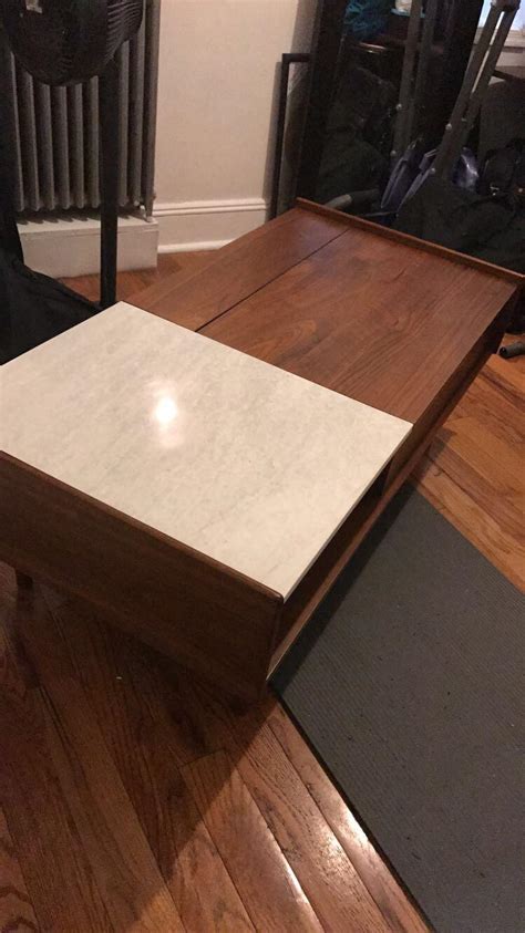 Shop wayfair for the best west elm coffee table. West Elm Marble and Walnut coffee table on Craigslist for ...
