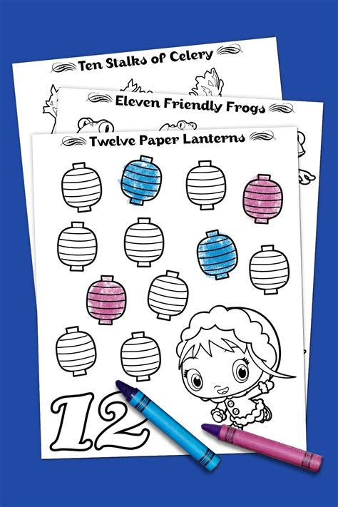 Printable colouring book for kids. 12 Days of Christmas Coloring Pack | Nickelodeon Parents