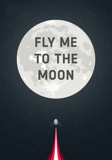Esa Fly Me To The Moon Poster