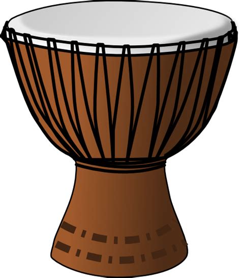 Tambour et bâton en bois brun, cercle de tambour davul percussion, tambour, photographie, rétro png. Djembe Menor Clip Art at Clker.com - vector clip art ...