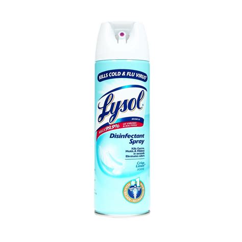Maybe you would like to learn more about one of these? Buy Lysol Crisp Linen Scent Disinfectant Spray 170 ml ...