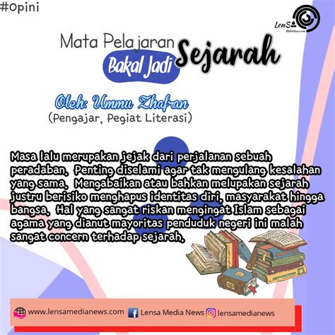 Soal penilaian akhir tahun mata pelajaran ski kelas xi. Mata Pelajaran Sejarah Bakal Jadi Sejarah?