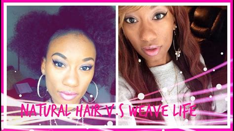 Class is in session learn how easy it is to create the perfect wig without having any experience. Natural Hair V.S Weave Life | Vibing With Zee - YouTube