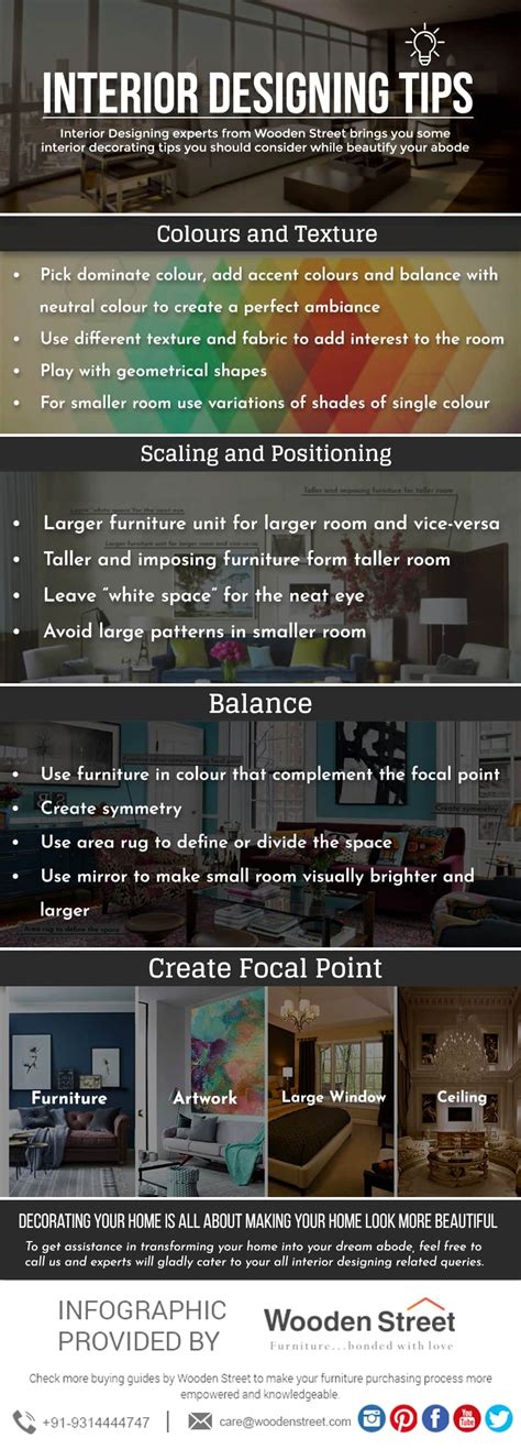 Interior Designing Tips Decorating Tips And Tricks Woodenstreet