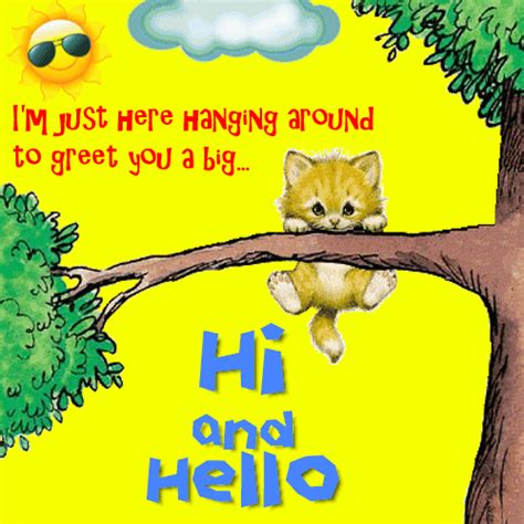 A Cute Hi And Hello E-card. Free Hi-hello eCards, Greeting Cards | 123 ...
