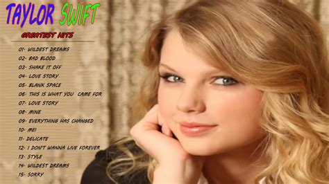 Taylor Swift Greatest Hits Taylor Swift Best Songs The Best Of Taylor Swift Youtube