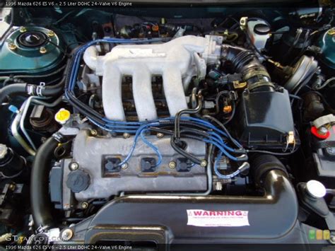 25 Liter Dohc 24 Valve V6 Engine For The 1996 Mazda 626 64804206