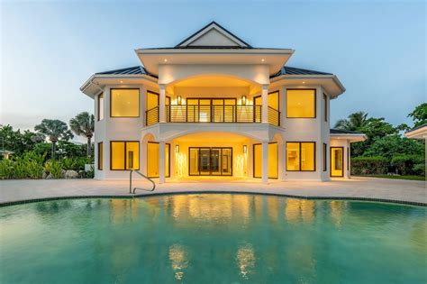 Modern Beachfront Estate In In Patricks Island George Town Cayman